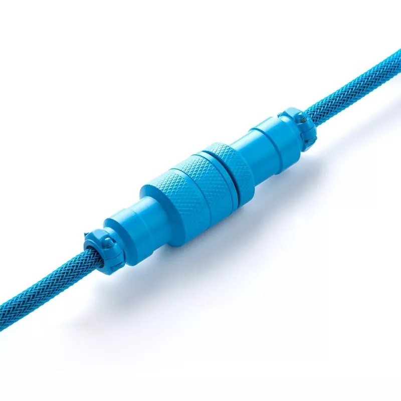 CableMod Classic cavo a spirale per tastiera CM-CKCA-CK-KK150KK-R, da USB-C a USB-A, 150 cm, nero (Midnight Black)