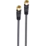 Cavo coassiale ShiverPeaks BS80098-G-128CP-S 10 m F nero