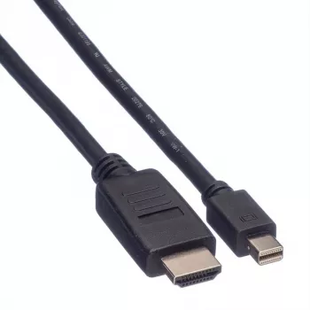 Cavo Mini DisplayPort VALUE Mini DP-HDTV M/M 2 m