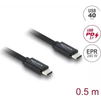 Cavo C2G USB 2.0 A angolare a Micro-USB B angolare - Cavo USB - Micro-USB Type-B (M) a USB (M) - 2 m - connettore 90°, connettore angolare - nero