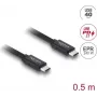Cavo C2G USB 2.0 A angolare a Micro-USB B angolare - Cavo USB - Micro-USB Type-B (M) a USB (M) - 2 m - connettore 90°, connettore angolare - nero