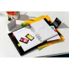 3M Post-it Index rosa, stretto, 50 strisce adesive dimensioni, 25,4 x 43,2 mm, in dispenser monouso (I680-21)