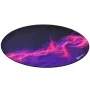 Tappetino protettivo da pavimento Arozzi Zona Round Floor Pad — viola Galaxy (tappetino protettivo rotondo per sedie e mobili)