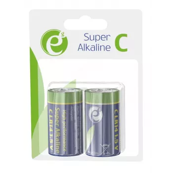 Batteria alcalina LR-14 C-Cell, 1,5 V, 2 pezzi