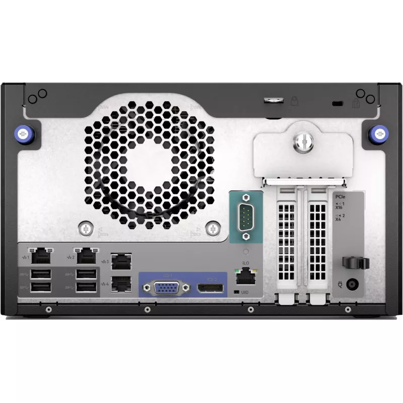 HPE ProLiant MicroServer Gen11 E-2434 4c 32GB-U 4LFF-NHP 2x4TB HDD 180W alimentatore esterno EMEA Cmp Mod Svr