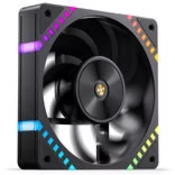 Ventola case Jonsbo HF2-120 Reverse Blade PWM ARGB 120mm nero, controllo PWM, illuminazione ARGB