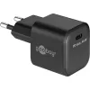 Caricabatterie Goobay 65331 caricabatterie rapido AC per interni nero USB Type-C