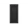 Armadio a parete Lanberg 19'' smontato piatto Pack 27U/600x450mm nero