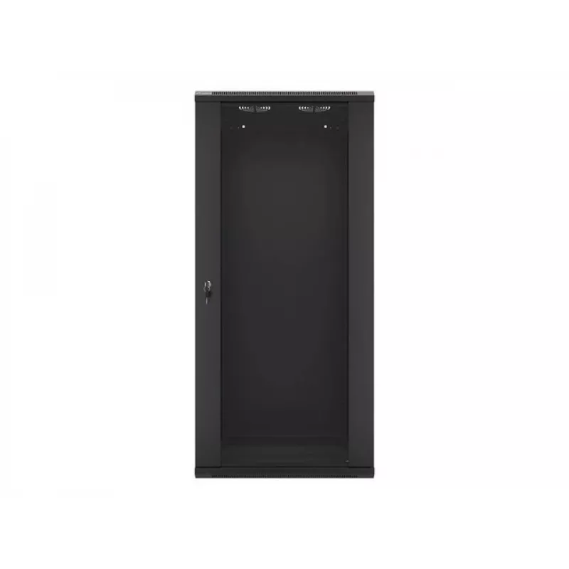 Armadio a parete Lanberg 19'' smontato piatto Pack 27U/600x450mm nero