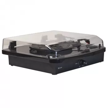 Giradischi Denver VPL-230B con BT e USB per digitalizzare i dischi nero