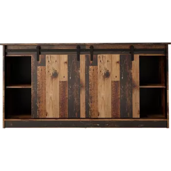 Cassettiera 160x80x35 GRANERO vecchio legno