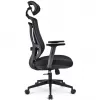 Sedia da ufficio Sharkoon OfficePal C10 – nero, design ergonomico, regolabile in altezza