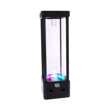 Alphacool Eisbecher Aurora D5 250 mm serbatoio con pompa VPP Apex D5, acetale/vetro (13326)