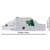 Set da costruzione Cobi Deutscher Bunker Regelbau 667/642 Modello COBI-3136 – set di mattoncini dettagliato