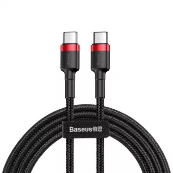 Cavo USB-C a USB-C Baseus CATKLF-G91 1 m, connettore maschio USB-C, 0,48 Gbit/s, nero