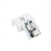 Scatola di connessione a parete RJ-45 bianca Lanberg OS6-0001-W