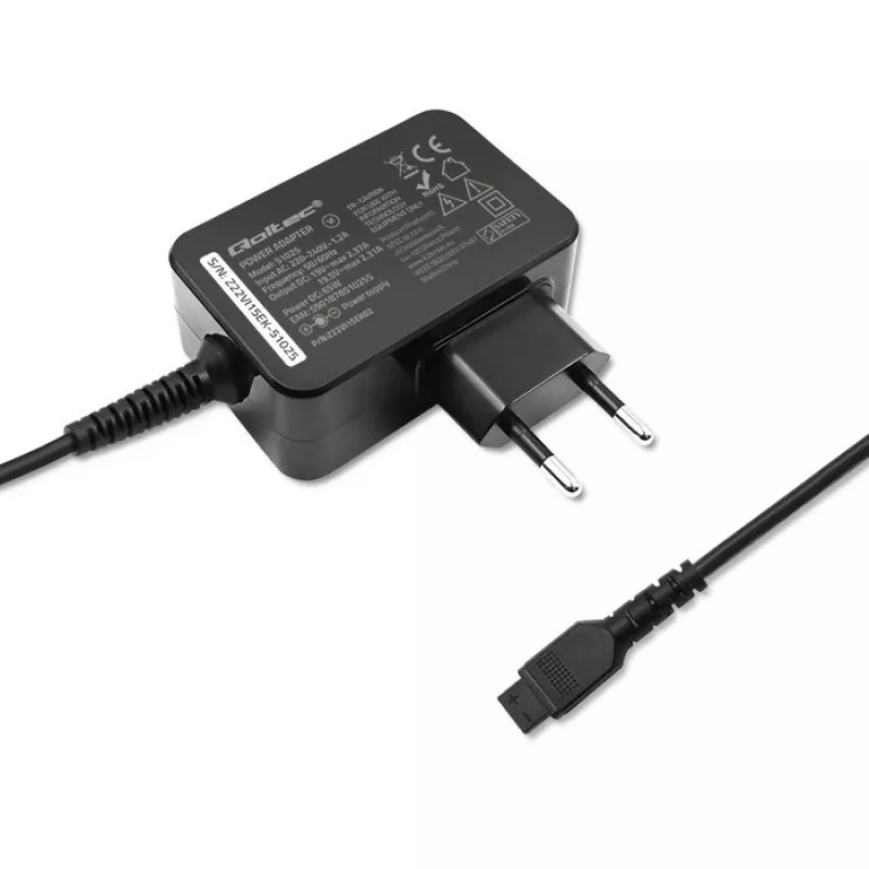 Alimentatore/convertitore di tensione Qoltec 51025 per interni nero
