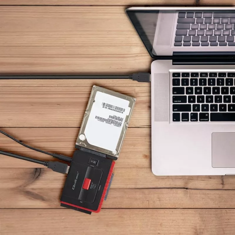 Adattatore USB 3.0 a IDE SATA III QOLTEC 50645