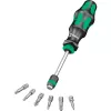 Wera Kraftform Kompakt 25 set cacciavite a inserti, 7 pz., nero/verde
