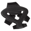 Cuscinetto in schiuma per archetto del protettore Oculus Quest di vr cover (nero)
