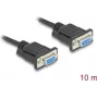 Cavo seriale DeLOCK 86827 nero 10 m DB-9