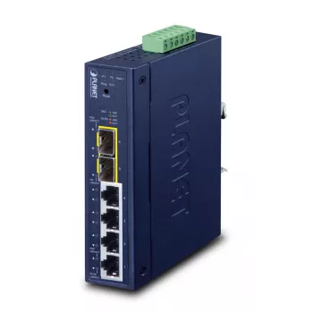 Switch managed PLANET Industrial L2/L4 4 porte Gigabit Ethernet 10/100/1000