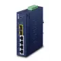 Switch managed PLANET Industrial L2/L4 4 porte Gigabit Ethernet 10/100/1000