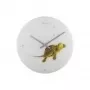 NeXtime orologio 8137 Turtle, Ø43 cm, da parete, bianco/verde