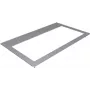 Kindermann cornice in alluminio per 4 mascherine adattatore