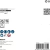 Bosch Heavy for Metal 2608622059 spazzola a disco in filo d'acciaio intrecciato, Ø 115 mm, filo 0,5 mm, M14, per smerigliatrici angolari