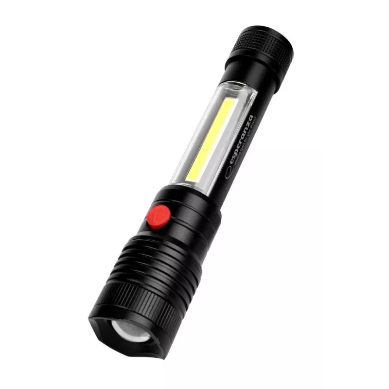 Esperanza Apate torcia tascabile nero LED