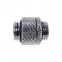 Alphacool Eiszapfen raccordo a doppio nipplo girevole G1/4 maschio su G1/4 maschio - cromato (17245)