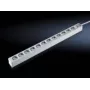 Prolunga elettrica Rittal 7240.310 2m 12 prese AC per interni grigio