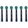 Testine di ricambio Oral-B Pro CrossAction CleanMaximizer, nero, 6 pz.