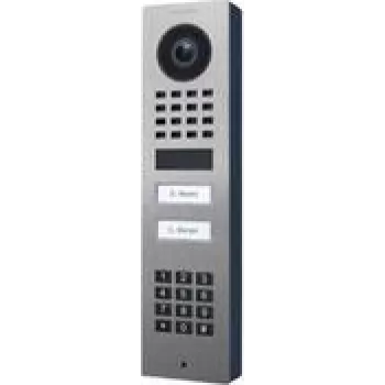 Videocitofono DoorBird D1102KV — acciaio inox, 1080p, teleobiettivo, 140° orizzontale, IP65, IK08