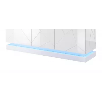 Illuminazione comodino QIU 2D1K blu
