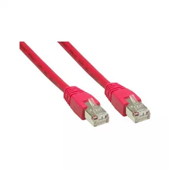 Cavo di rete Alcasa Cat. 6 S/FTP RJ-45 Cat6 0,25 m rosso