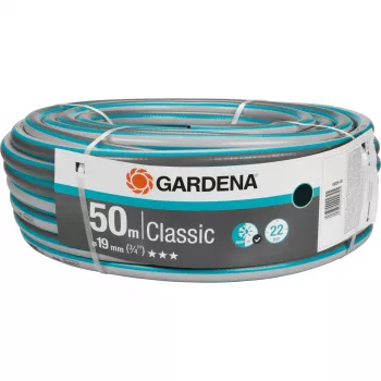Tubo da giardino Gardena 18025 50 m PVC grigio, arancione