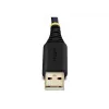 StarTech.com cavo adattatore da USB a seriale a 2 porte 2ft (60cm), viti/dadi DB9 sostituibili, mantenimento COM, USB-A a DB9 RS232, FTDI, protezione ESD livello 4, Windows/macOS/ChromeOS/Linux – costruzione robusta in TPE