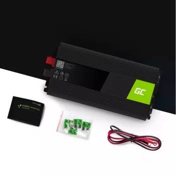 Alimentatore da auto Green Cell INV19 1500 W nero