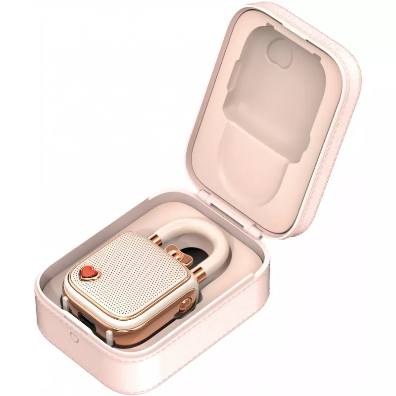 Altoparlante mono portatile Divoom LoveLock rosa