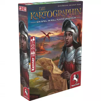 Pegasus Spiele Die Kartographin gioco da tavolo