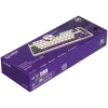 LORGAR KBP7075W, tastiera gaming meccanica 75% wireless Pro, beige, layout EN
