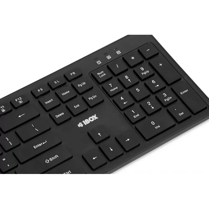 Set tastiera e mouse wireless iBOX Workstation Pro Kit