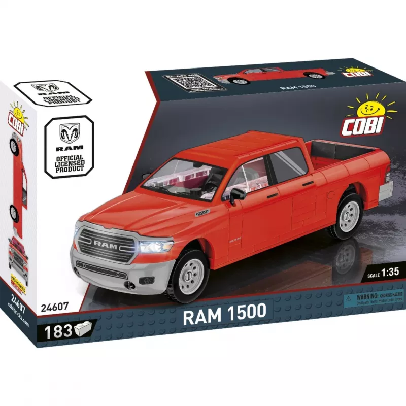 Gioco di costruzione Cobi RAM 1500 24607 modello 2 in 1 assemblabile, configurazioni intercambiabili