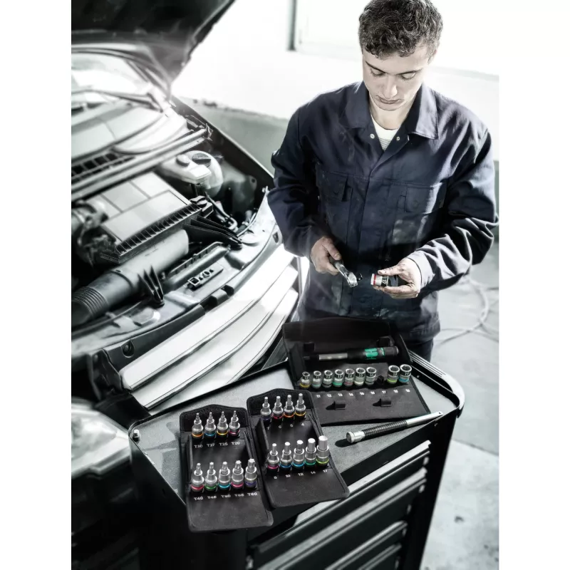 Set bussole e bit Wera 8790 HMC HF 1 Zyklop 10 pezzi