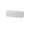 Cama composizione mobili soggiorno VIGO SLANT 7 bianco/bianco lucido