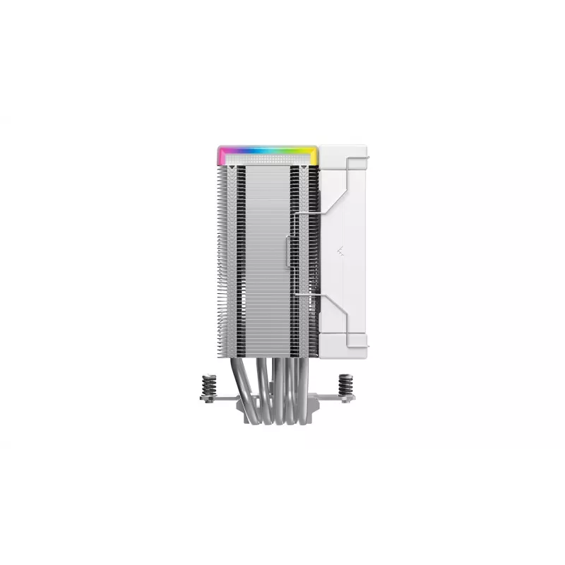 Dissipatore CPU DeepCool AK500S Digital SE – 5 heatpipe, ventola FDB da 120 mm, PWM, Multi-LED, bianco, supporta Intel LGA1150 e socket AMD