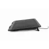 Supporto per laptop Gembird NBS-1F15-04 per laptop fino a 15 inch, nero, ABS, 330×250×25 mm