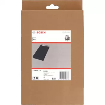 Sacchetti per polvere monouso Bosch GAS 18V-12 MC Professional, nero, 10 pezzi